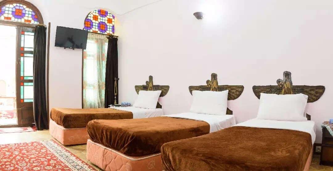 اتاق دو تخته توین تخته هتل سنتی رز یزدرزرو هتل-های